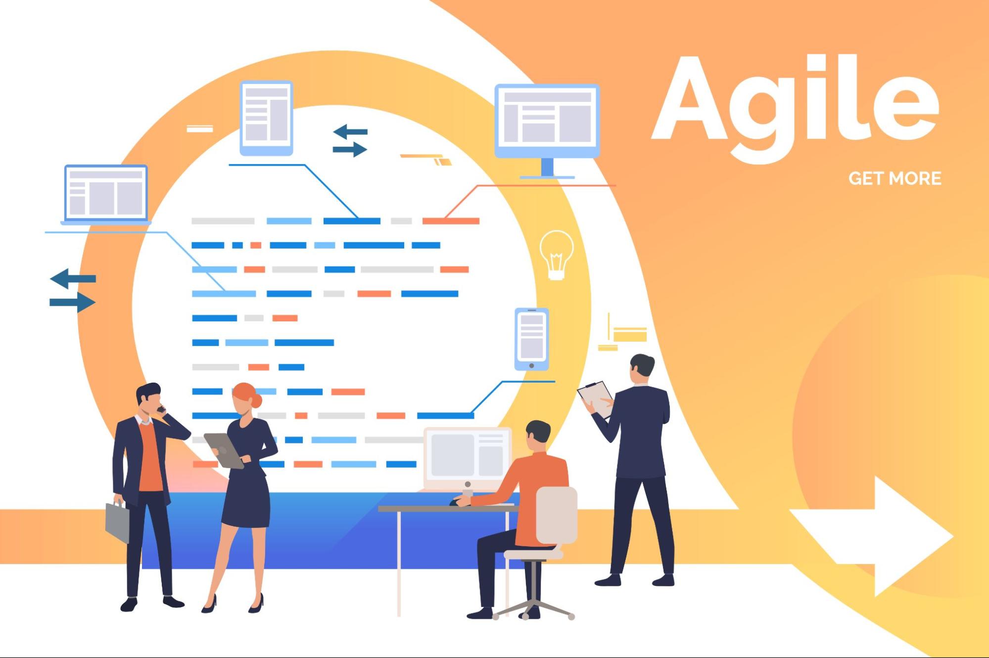 Agile methodology scrum is a broader philosophy centred on continuous incremental improvement through small, frequent releases.