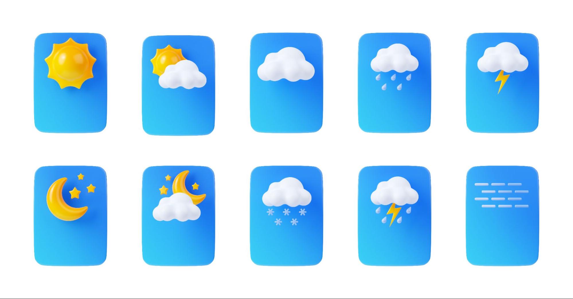 Weather APIs provide access to data about the current conditions and forecasts.